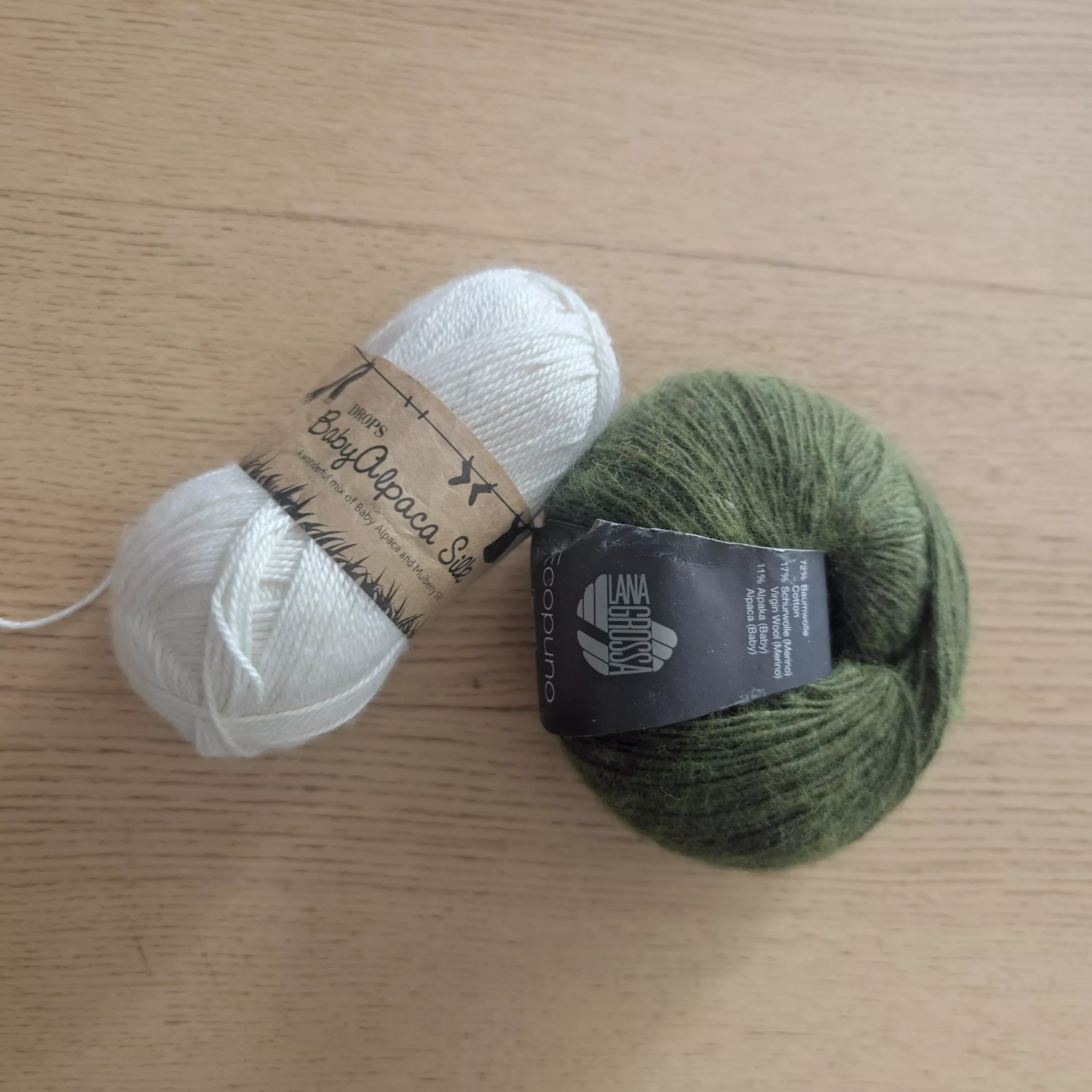 Yarn for the tweed socks