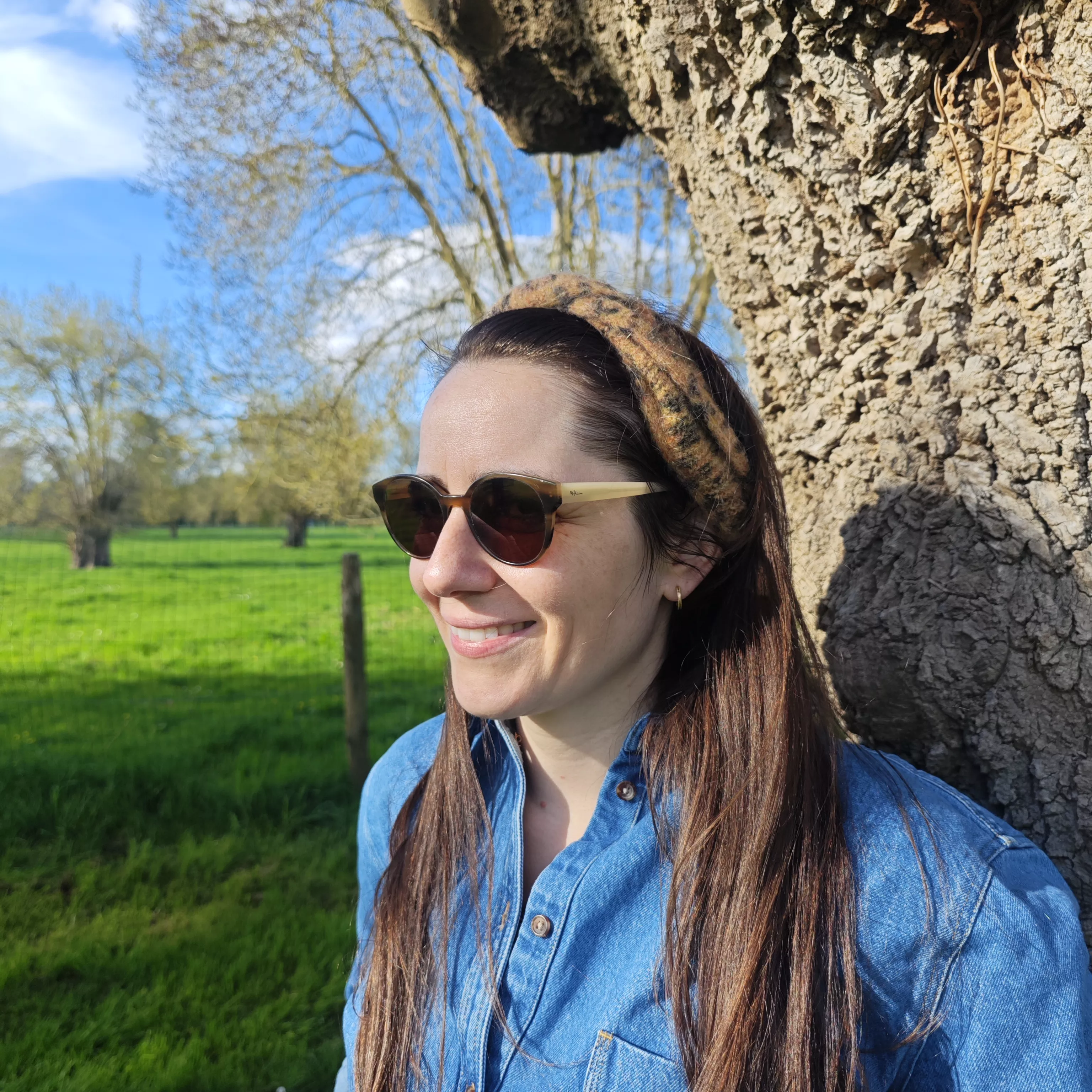 Tiger scarf terrifiknits worn