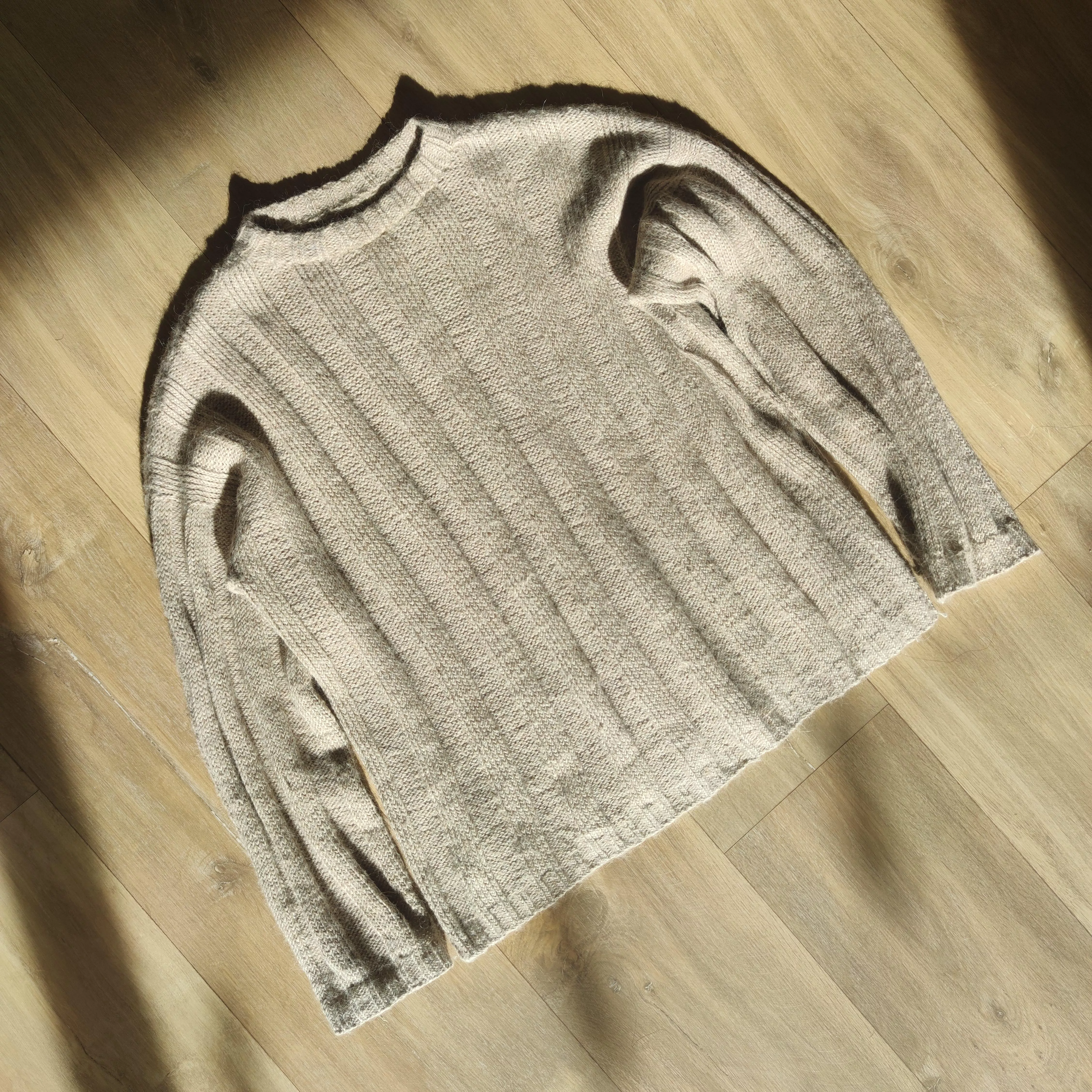 Wide Ribbed Sweater Terrifiknits